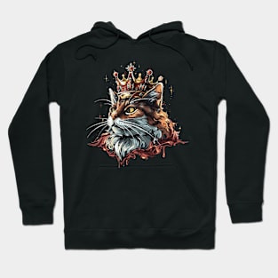 cat king Hoodie